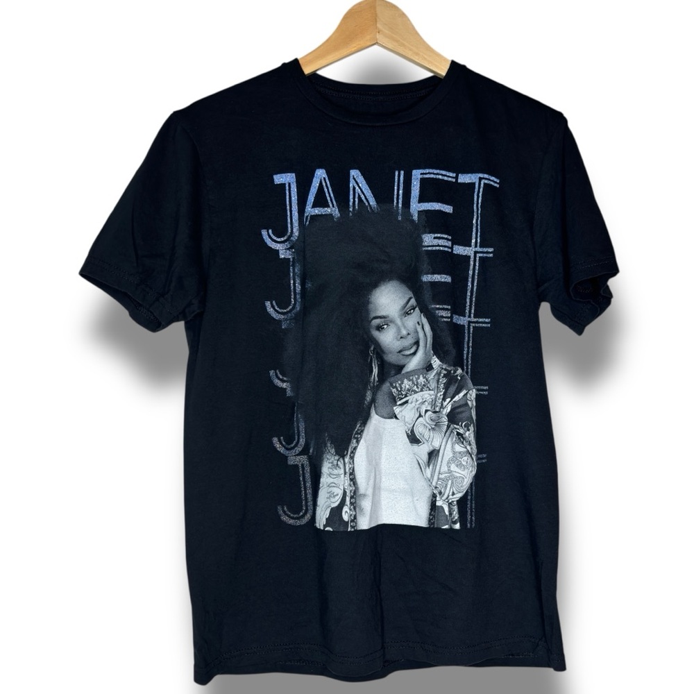 Janet Jackson Black Blue Together Again‎ 2023 Tour Official Concert Tee Size M